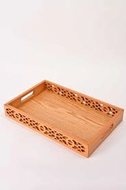 صينية تقديم خشبية