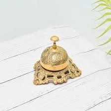 جرس مكتب نحاس صغير