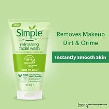 Simple Kind To Skin Refreshing Facial Wash 150ml