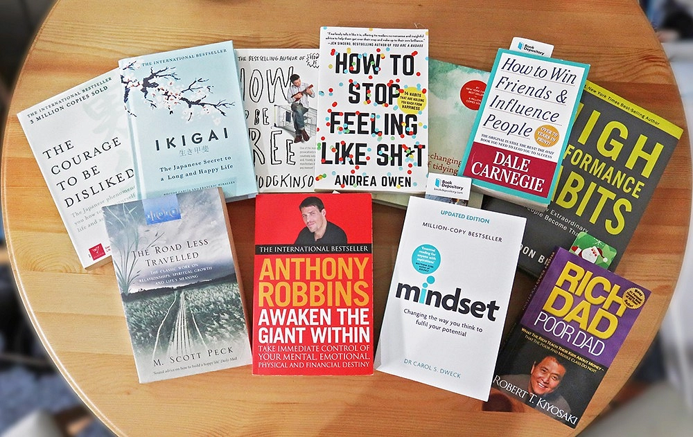 أفضل أنواع الكتب لتطوير الذات