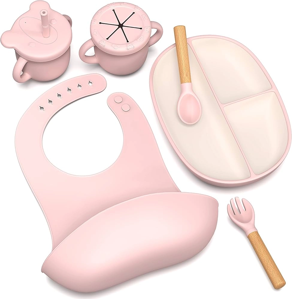 طقم رضاعة سيليكون كامل