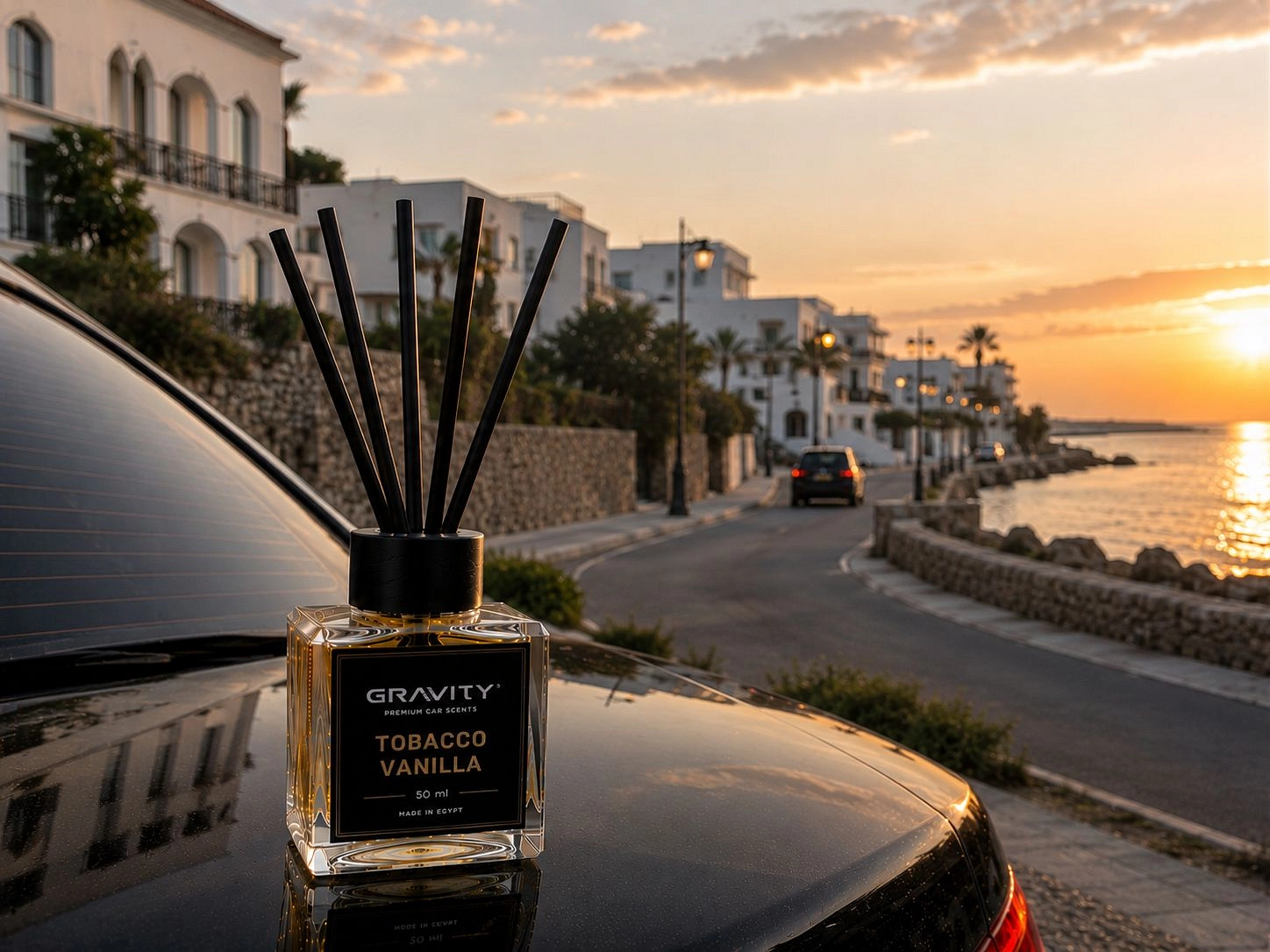 فواحة سيارة برائحة Tobacco Vanilla (٥٠ مللي)