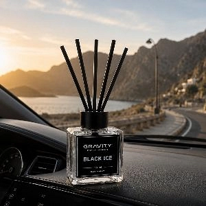 فواحة سيارة برائحة Black Ice (٥٠ مللي)