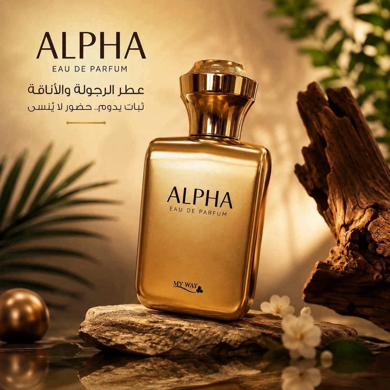 ALPHA EAU DE PARFUM
 عطر الشياكه