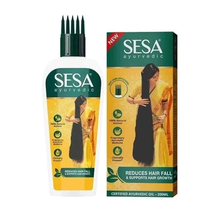 زيت سيسا الأيورفيدا الهندي للشعر 100 مل – Sesa Ayurvedic Hair Oil