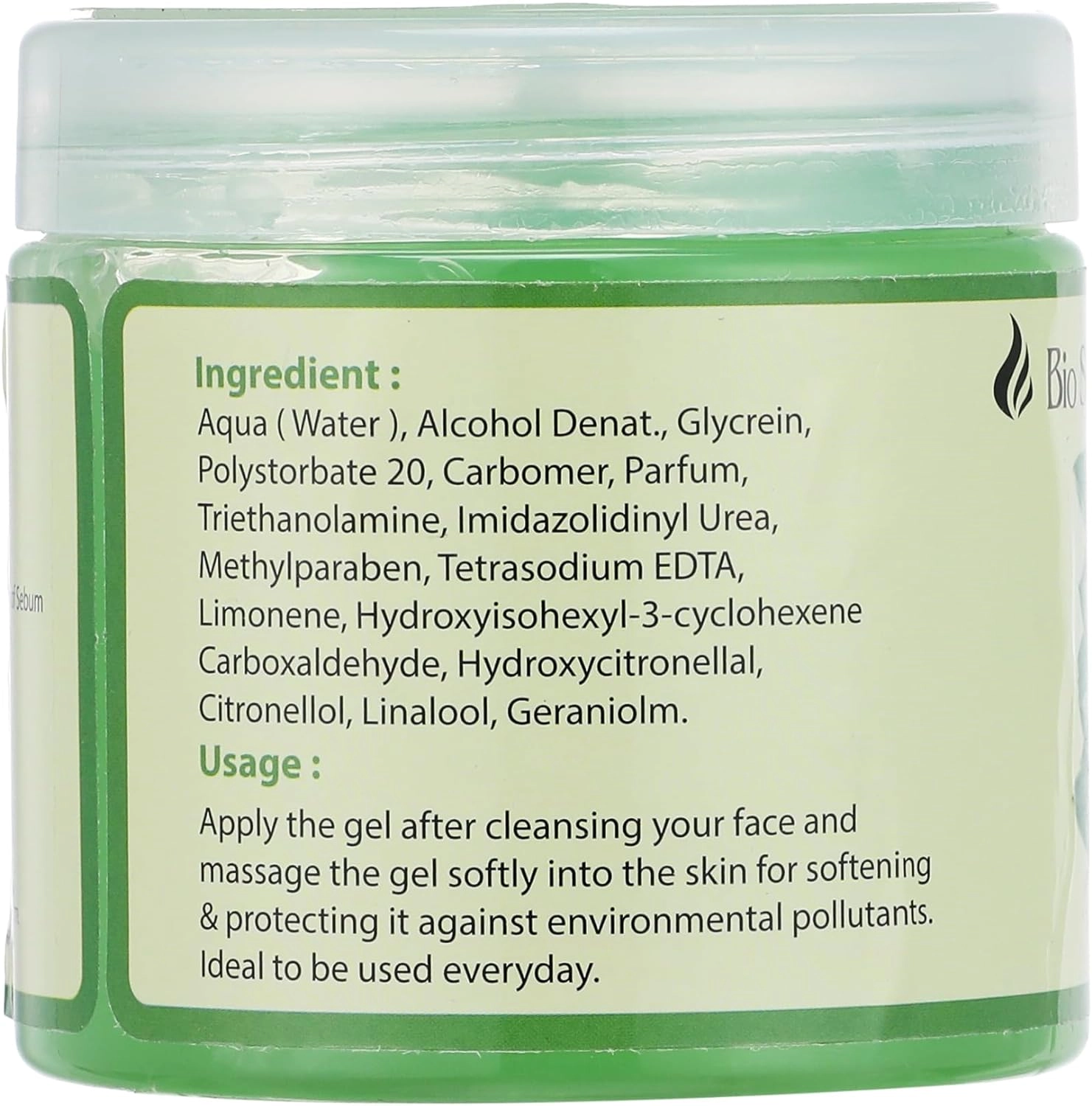جل الصبار بايو سوفت للبشرة 500 مل – Bio Soft Aloe Vera Gel